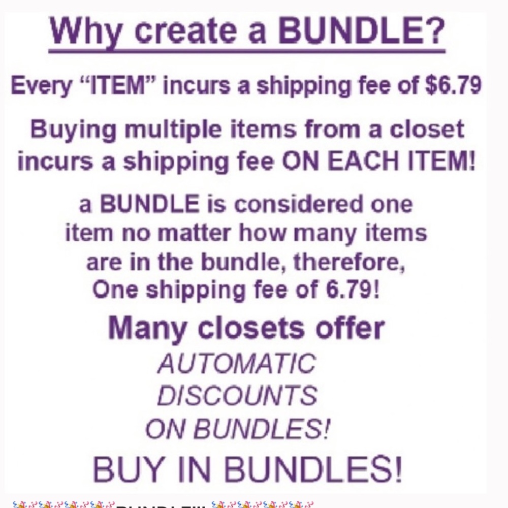 Buy in bundles to save on Shipping .‼️💰
